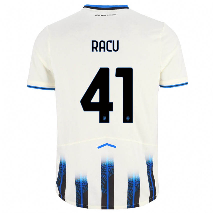 נשים אנדריי ראקו #41 לבן כחול הרחק ג'רזי 2025/26 חולצה קצרה