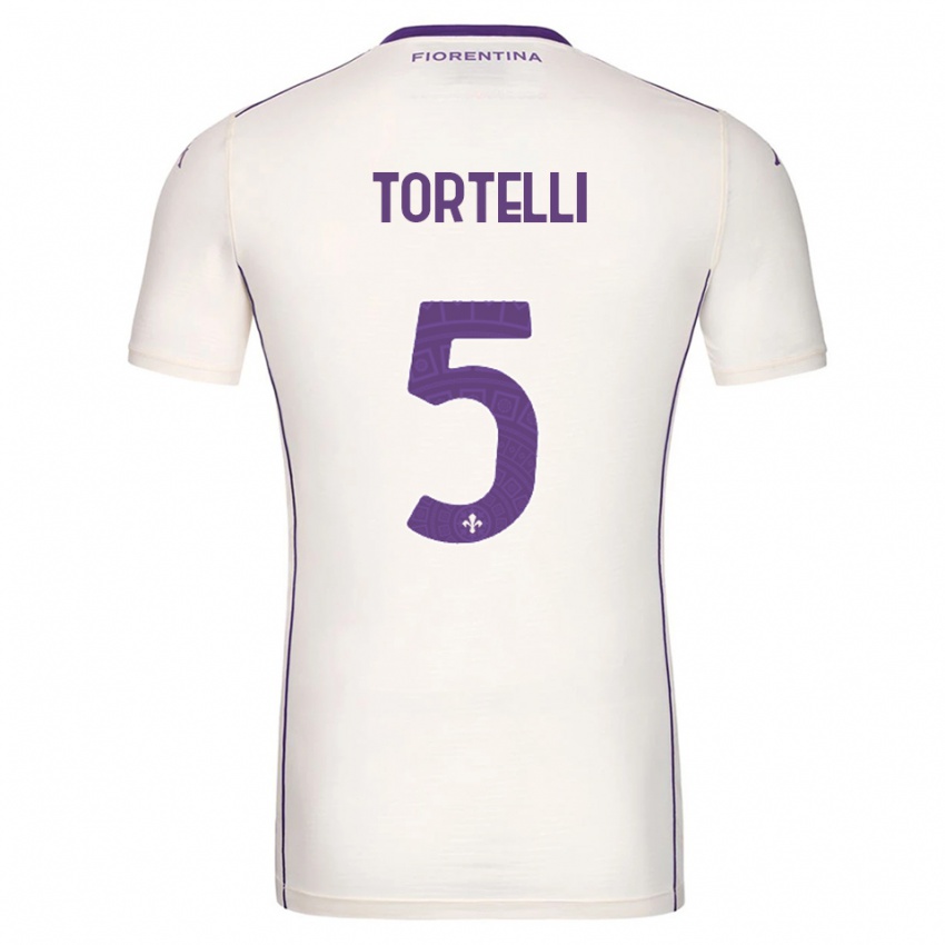 נשים Alice Tortelli #5 לבן סגול אדום הרחק ג'רזי 2025/26 חולצה קצרה