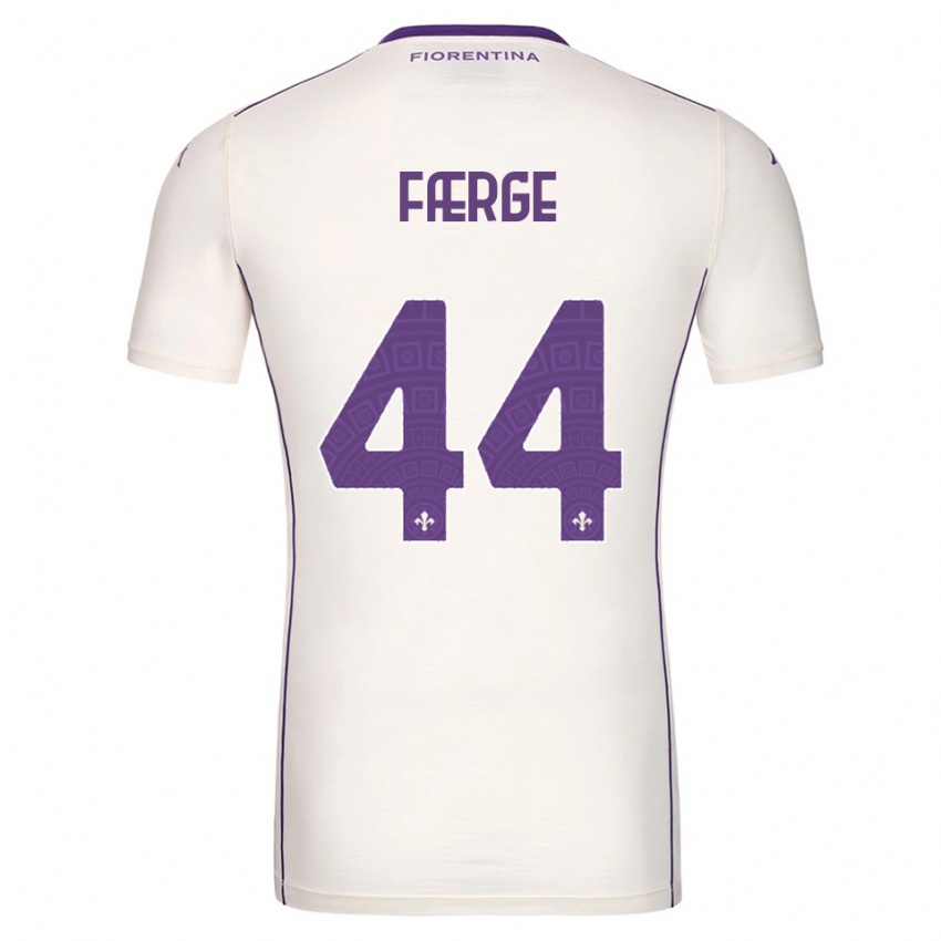 נשים אמה פרגה #44 לבן סגול אדום הרחק ג'רזי 2025/26 חולצה קצרה