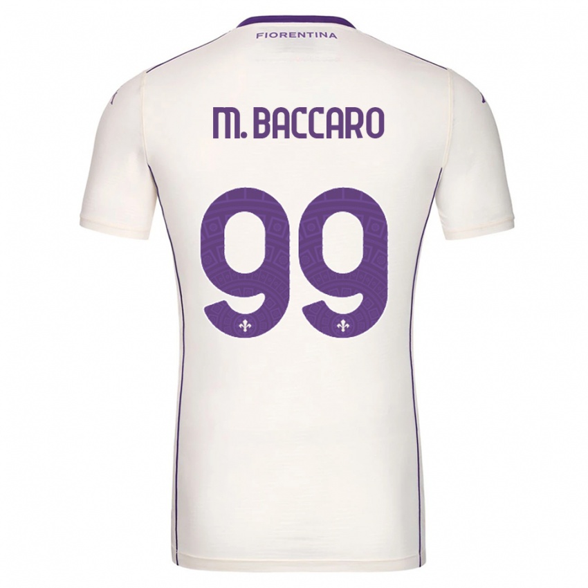 נשים ג׳וליה מריה באקרו #99 לבן סגול אדום הרחק ג'רזי 2025/26 חולצה קצרה