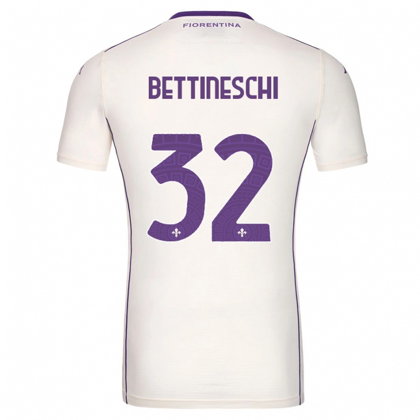 נשים ג'ורג'יה בטינסקי #32 לבן סגול אדום הרחק ג'רזי 2025/26 חולצה קצרה