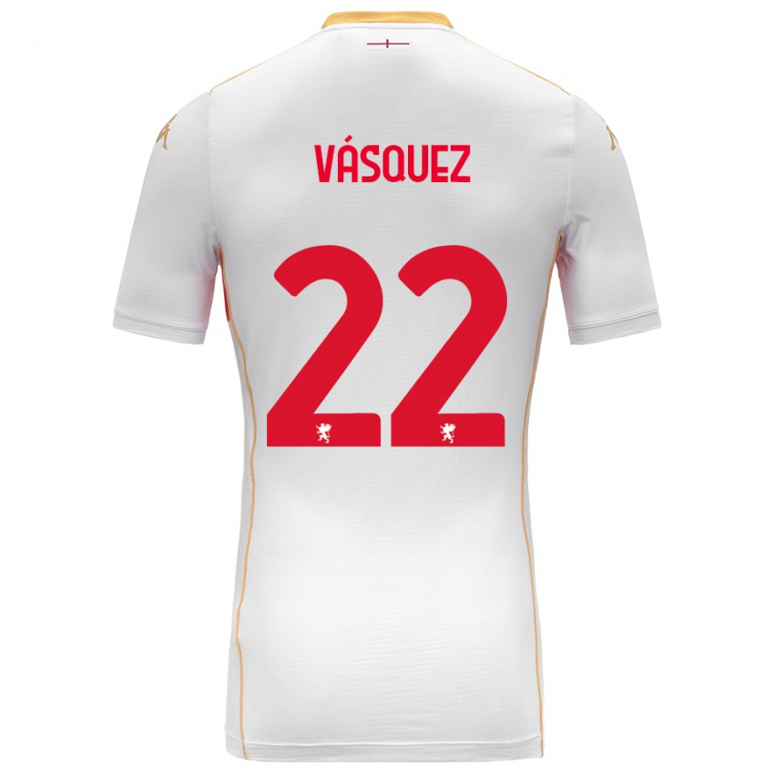 נשים ברוק נורטון-קאפי #22 לבן אדום הרחק ג'רזי 2025/26 חולצה קצרה