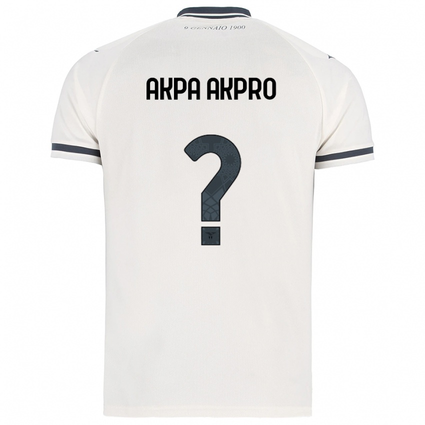 נשים ז'אן דניאל אקפה אקפרו #0 לבן נייבי הרחק ג'רזי 2025/26 חולצה קצרה