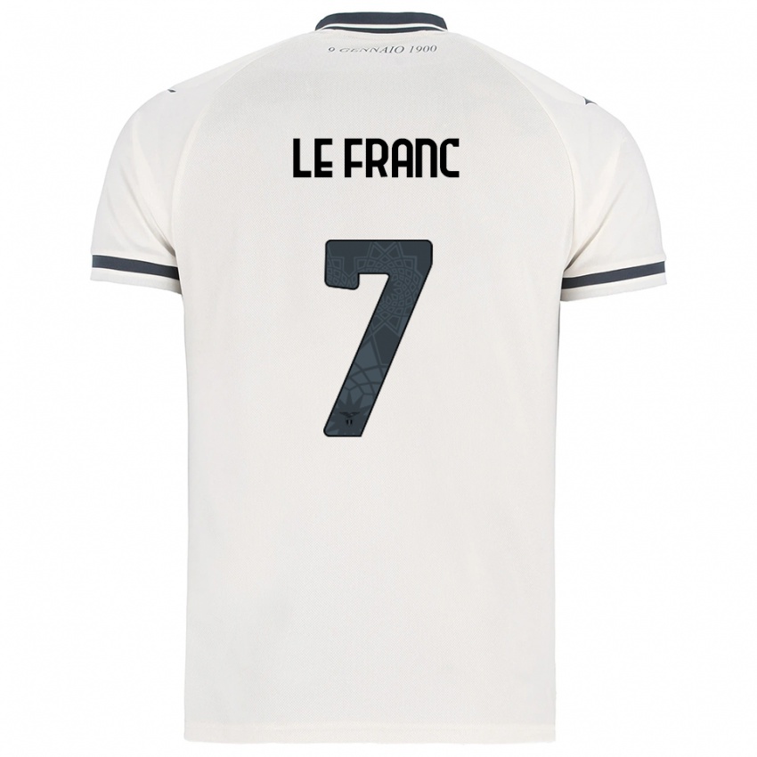 נשים קלואי מארי אן לה פרנק #7 לבן נייבי הרחק ג'רזי 2025/26 חולצה קצרה