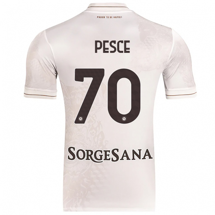 נשים אנטוניו פסה #70 שמפניה חום הרחק ג'רזי 2025/26 חולצה קצרה