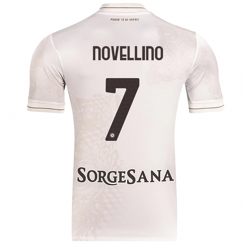 נשים דבורה נובלינו #7 שמפניה חום הרחק ג'רזי 2025/26 חולצה קצרה