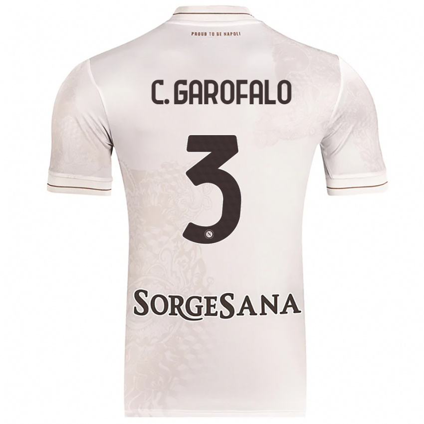 נשים כריסטיאן גרופלו #3 שמפניה חום הרחק ג'רזי 2025/26 חולצה קצרה