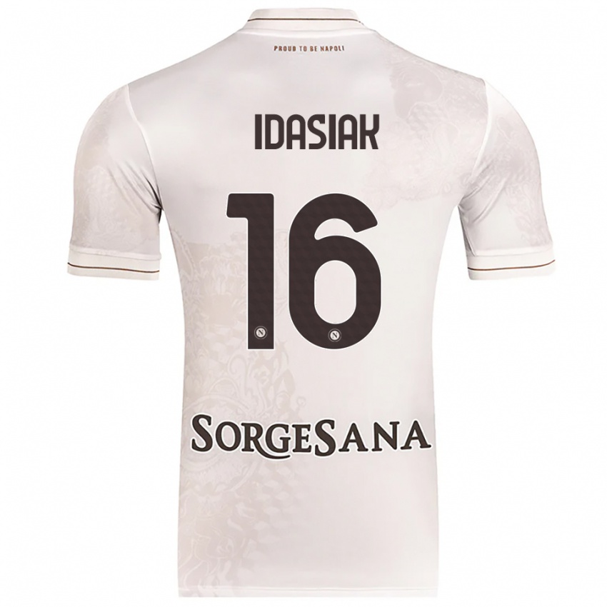 נשים הוברט דוד אידסיאק #16 שמפניה חום הרחק ג'רזי 2025/26 חולצה קצרה