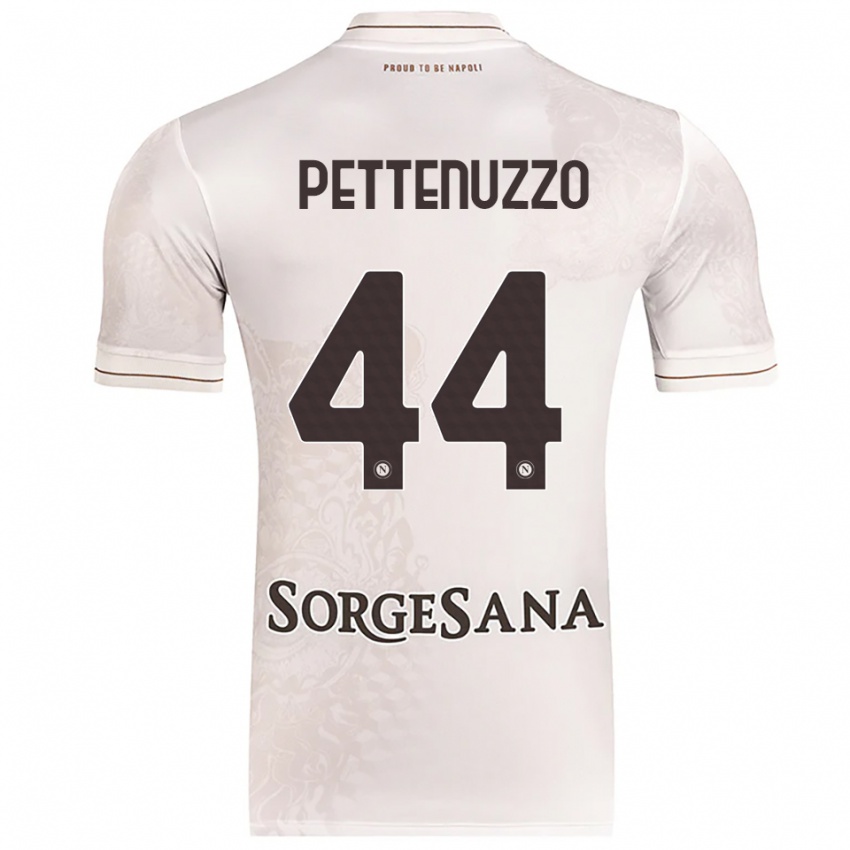 נשים טקלה פטנוצו #44 שמפניה חום הרחק ג'רזי 2025/26 חולצה קצרה