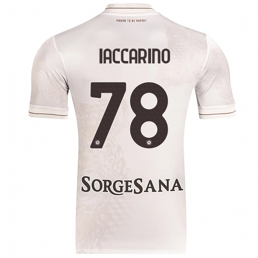 נשים ג'נארו יאקרינו #78 שמפניה חום הרחק ג'רזי 2025/26 חולצה קצרה