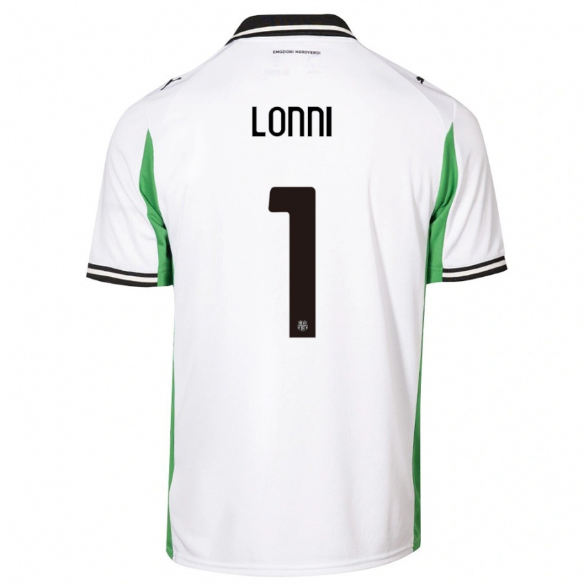 נשים ליה לוני #1 לבן ירוק שחור הרחק ג'רזי 2025/26 חולצה קצרה