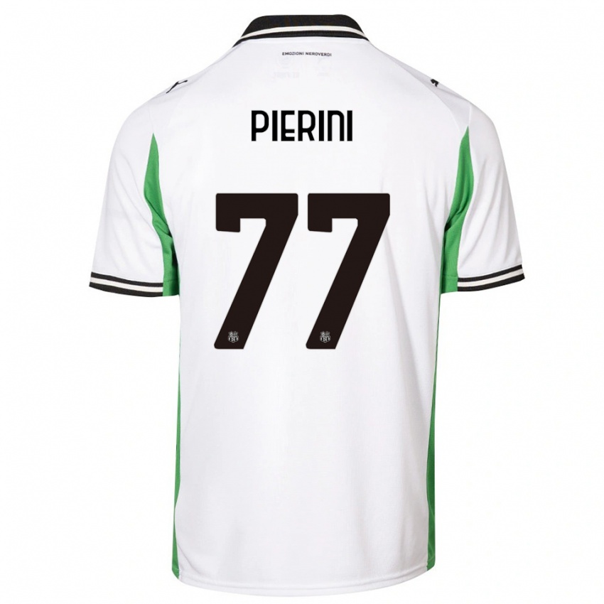 נשים ניקולס פייריני #77 לבן ירוק שחור הרחק ג'רזי 2025/26 חולצה קצרה