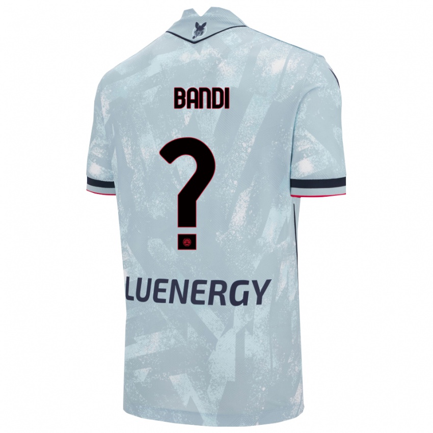 נשים Gabriel Bandi #0 תכלת שחור הרחק ג'רזי 2025/26 חולצה קצרה