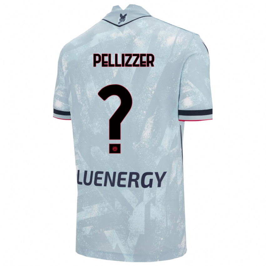 נשים Gabriele Pellizzer #0 תכלת שחור הרחק ג'רזי 2025/26 חולצה קצרה