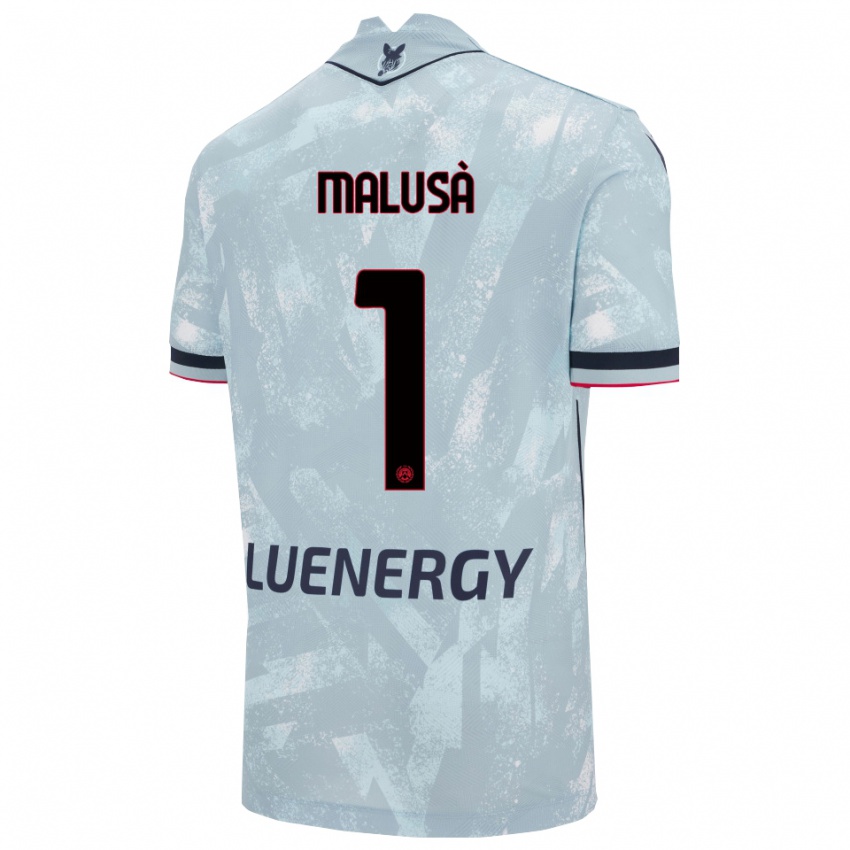 נשים ג׳ואל מלוסה #1 תכלת שחור הרחק ג'רזי 2025/26 חולצה קצרה