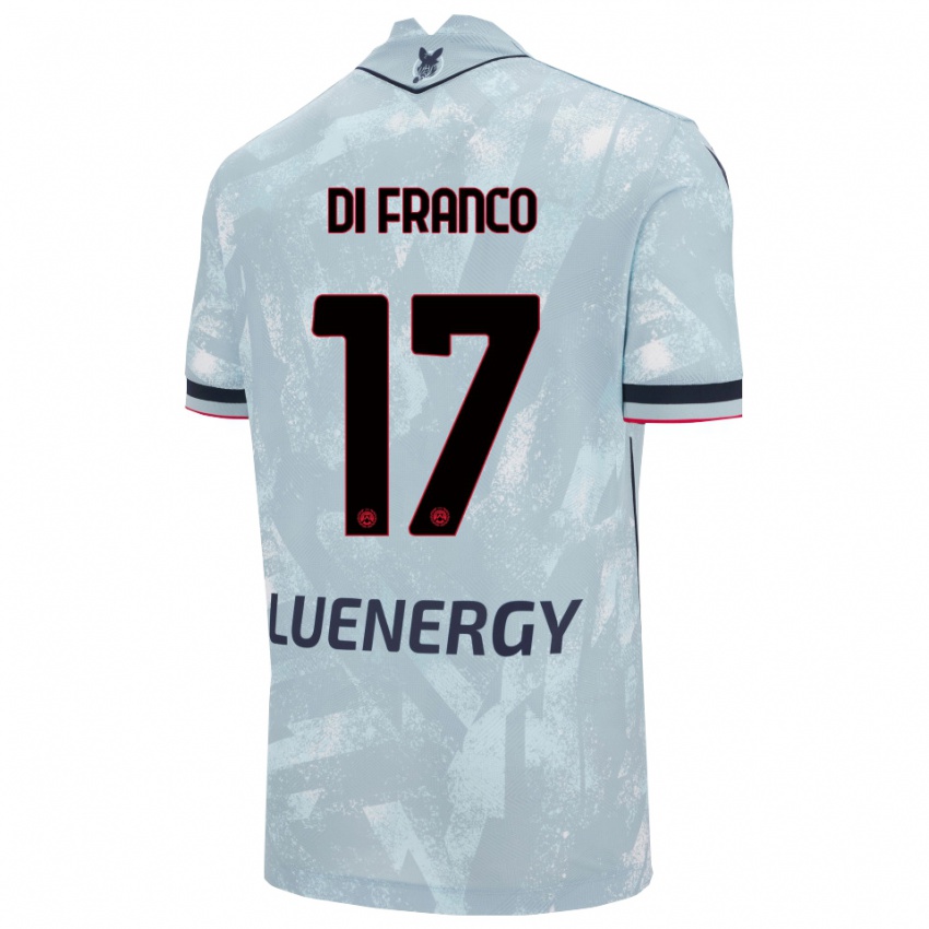 נשים Giovanni Di Franco #17 תכלת שחור הרחק ג'רזי 2025/26 חולצה קצרה