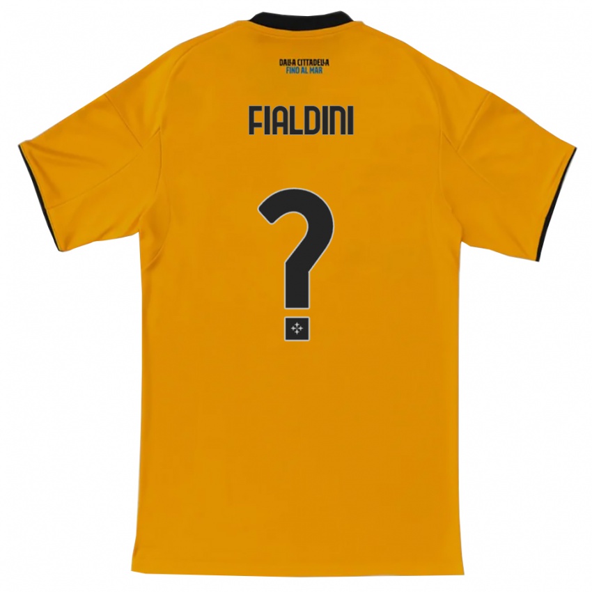 נשים Filippo Fialdini #0 כתום כחול הרחק ג'רזי 2025/26 חולצה קצרה