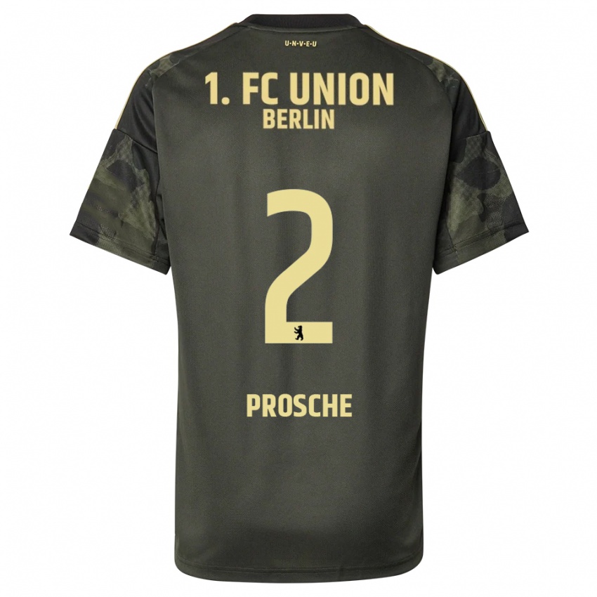 נשים לאון פרוש #2 ירוק כהה שחור הרחק ג'רזי 2025/26 חולצה קצרה