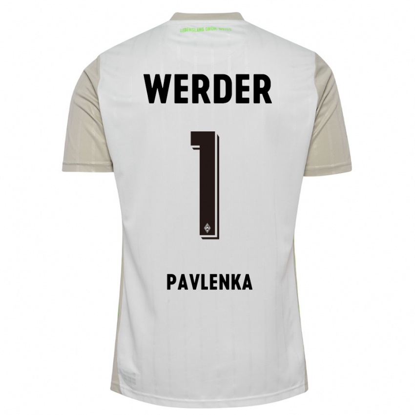 נשים ייז'י פאבלנקה #1 לבן שחור הרחק ג'רזי 2025/26 חולצה קצרה