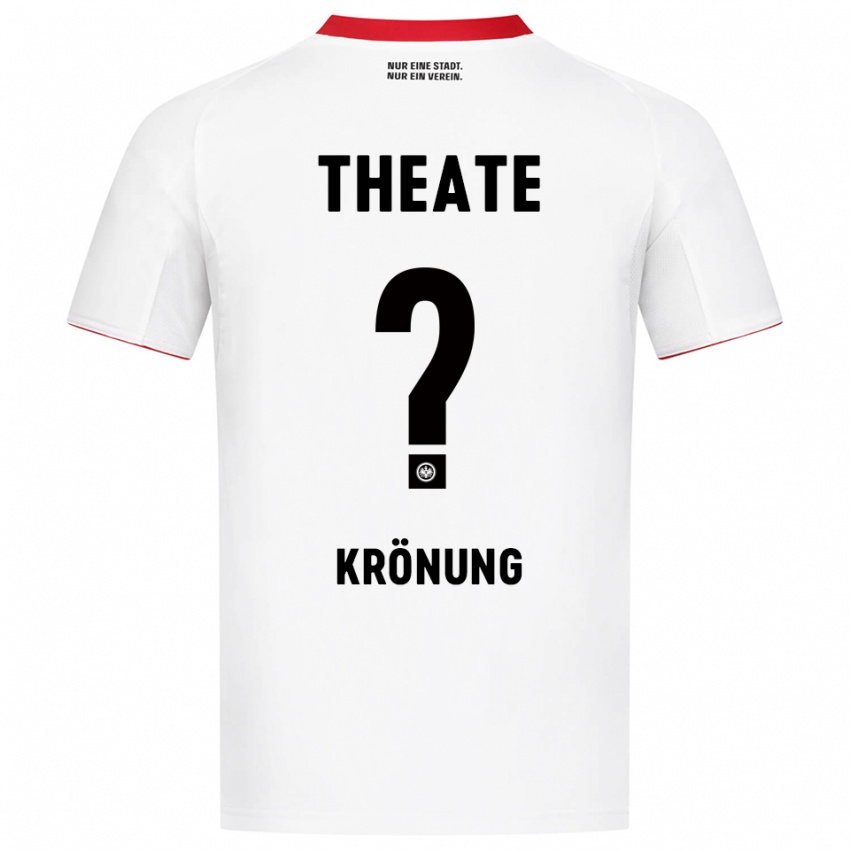נשים Marlon Krönung #0 לבן אדום הרחק ג'רזי 2025/26 חולצה קצרה