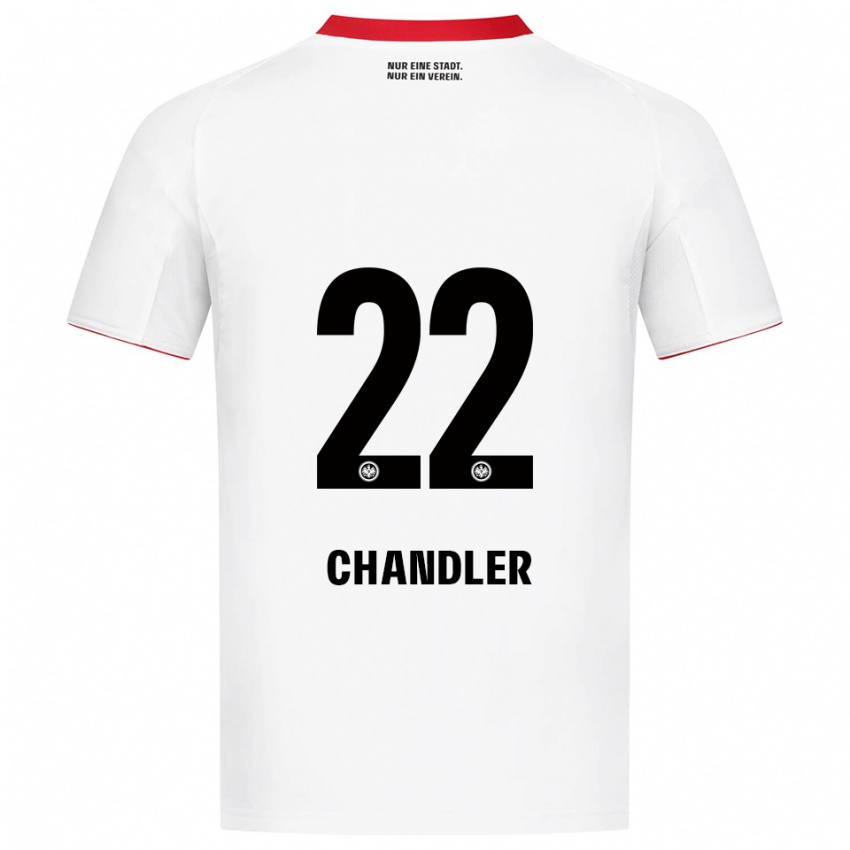 נשים טימותי צ'נדלר #22 לבן אדום הרחק ג'רזי 2025/26 חולצה קצרה