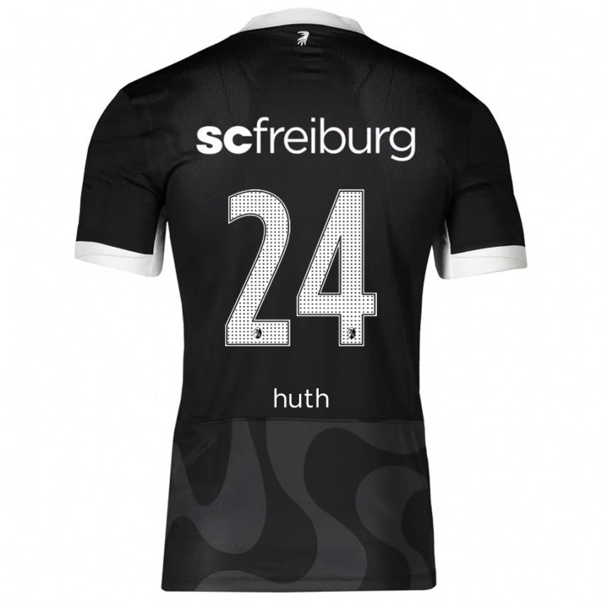 נשים יאניק הות #24 שחור לבן הרחק ג'רזי 2025/26 חולצה קצרה