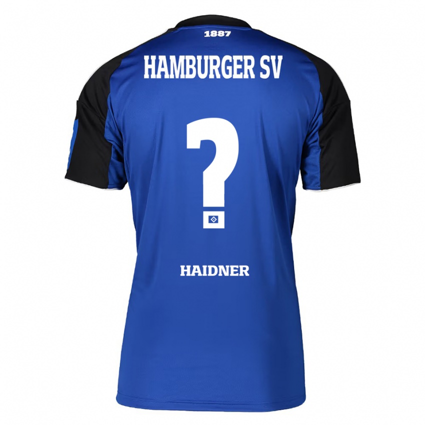 נשים Larissa Haidner #0 כחול שחור הרחק ג'רזי 2025/26 חולצה קצרה