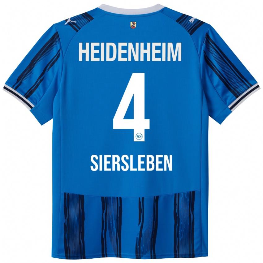 נשים Tim Siersleben #4 כחול נייבי הרחק ג'רזי 2025/26 חולצה קצרה
