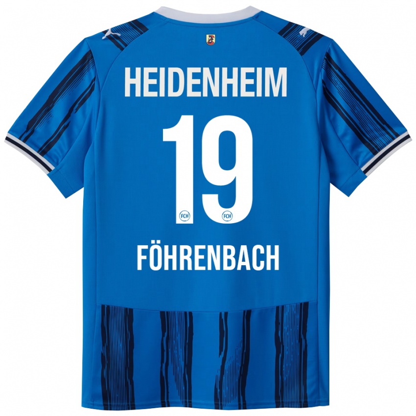 נשים יונאס פורנבאך #19 כחול נייבי הרחק ג'רזי 2025/26 חולצה קצרה