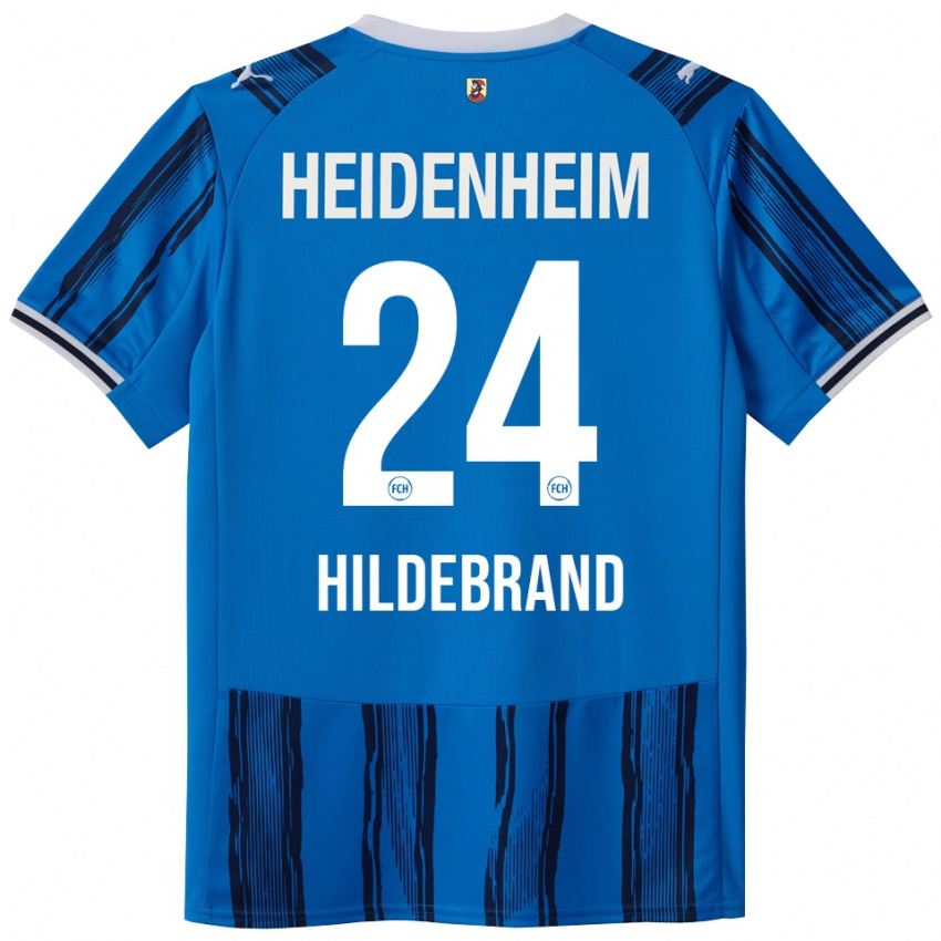 נשים Jan Hildebrand #24 כחול נייבי הרחק ג'רזי 2025/26 חולצה קצרה