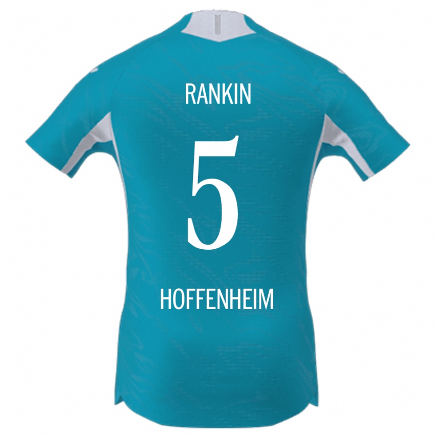 נשים ג'מילה רנקין #5 תכלת הרחק ג'רזי 2025/26 חולצה קצרה