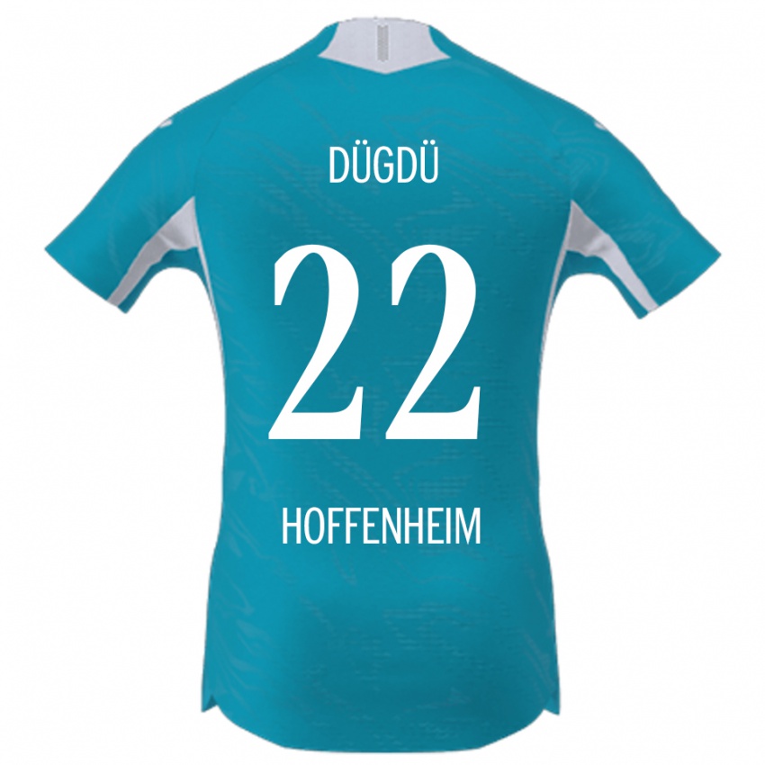 נשים Tamay Dügdü #22 תכלת הרחק ג'רזי 2025/26 חולצה קצרה
