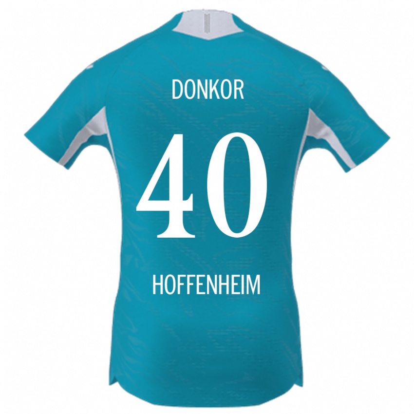 נשים דניס דונקור #40 תכלת הרחק ג'רזי 2025/26 חולצה קצרה