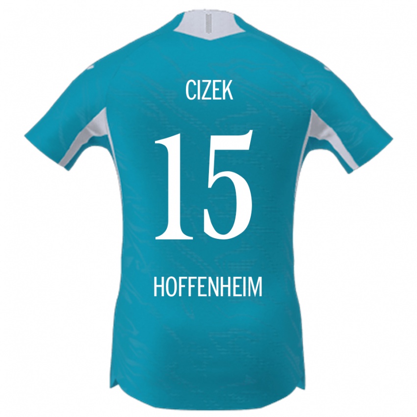 נשים Krystof Cizek #15 תכלת הרחק ג'רזי 2025/26 חולצה קצרה