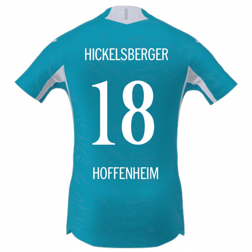 נשים יוליה היקלברגר #18 תכלת הרחק ג'רזי 2025/26 חולצה קצרה