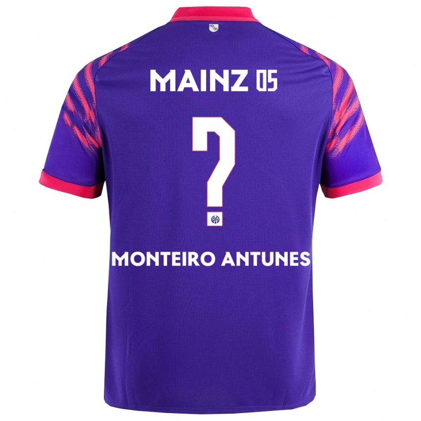 נשים רפאל מונטיירו אנטונש #0 נייבי ורוד הרחק ג'רזי 2025/26 חולצה קצרה