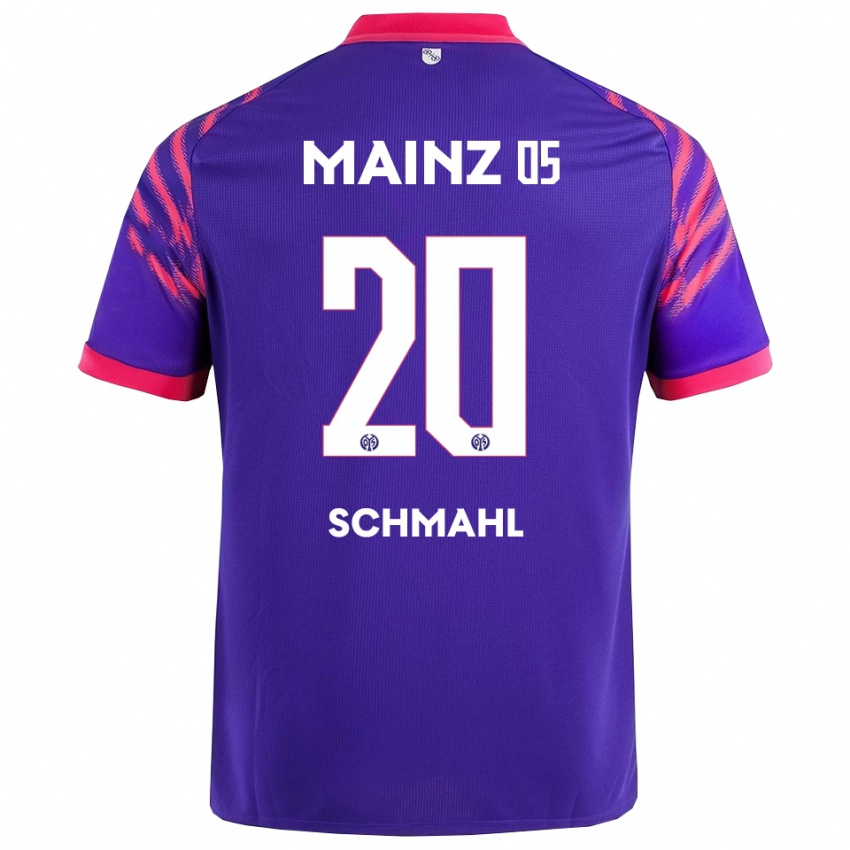 נשים Laura Schmahl #20 נייבי ורוד הרחק ג'רזי 2025/26 חולצה קצרה