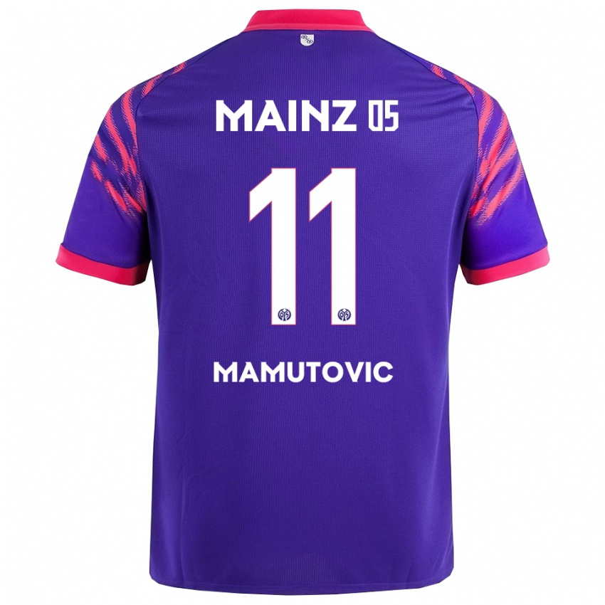 נשים דוד ממוטוביק #11 נייבי ורוד הרחק ג'רזי 2025/26 חולצה קצרה