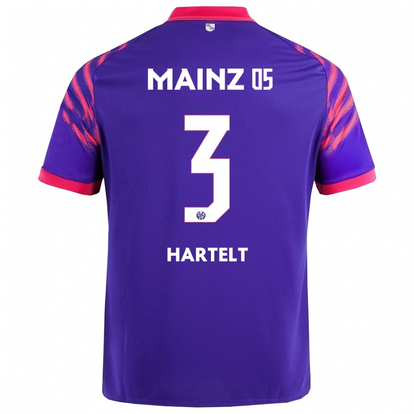 נשים Toni Hartelt #3 נייבי ורוד הרחק ג'רזי 2025/26 חולצה קצרה
