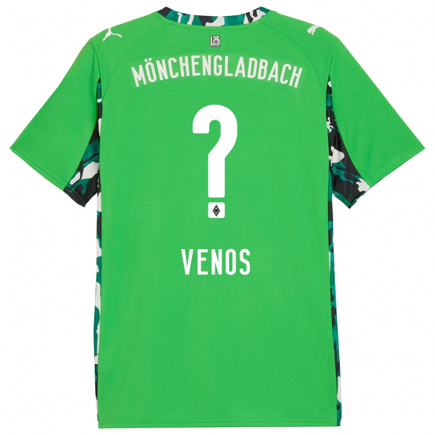 נשים כריסטוס ונוס #0 ירוק שחור הרחק ג'רזי 2025/26 חולצה קצרה