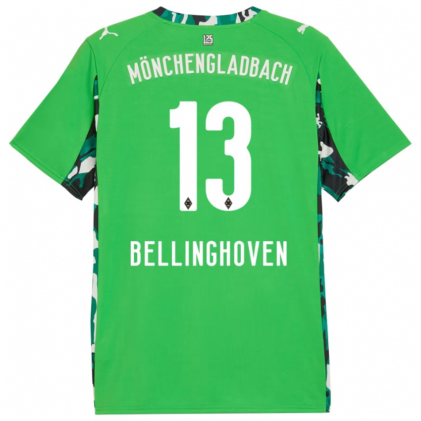 נשים כריסטינה בלינגהובן #13 ירוק שחור הרחק ג'רזי 2025/26 חולצה קצרה