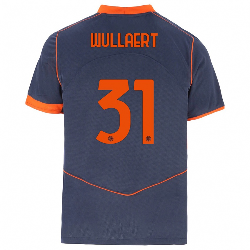 נשים טסה וולארט #31 אפור כתום ג'רזי קיט שלישי 2025/26 חולצה קצרה