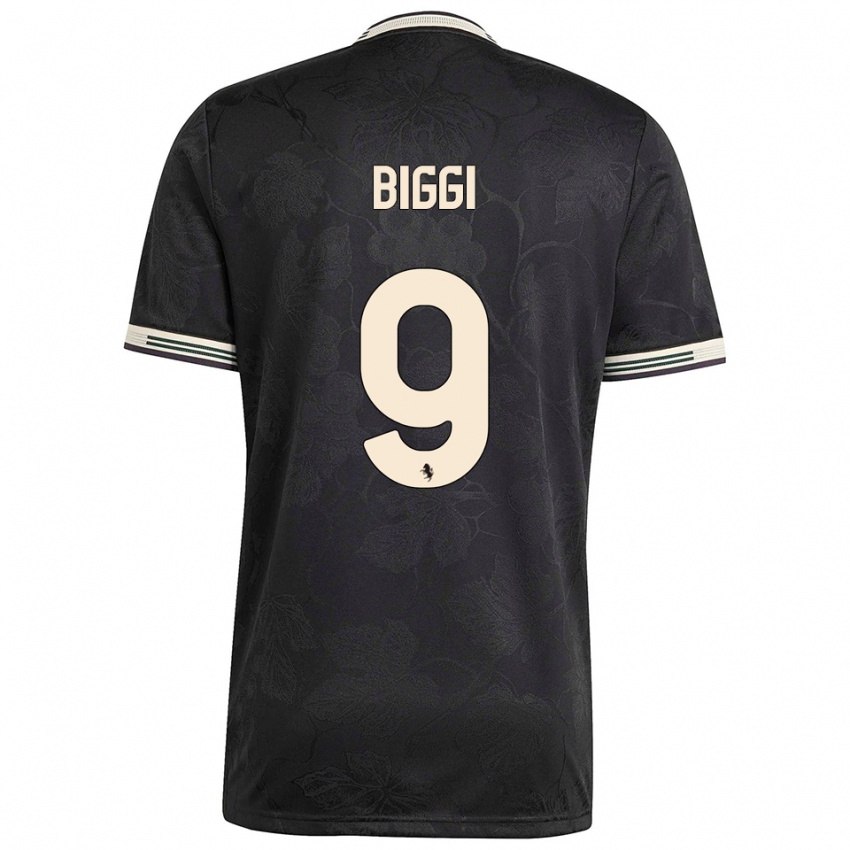 נשים סילבנו ביגי #9 שחור לבן ירוק ג'רזי קיט שלישי 2025/26 חולצה קצרה