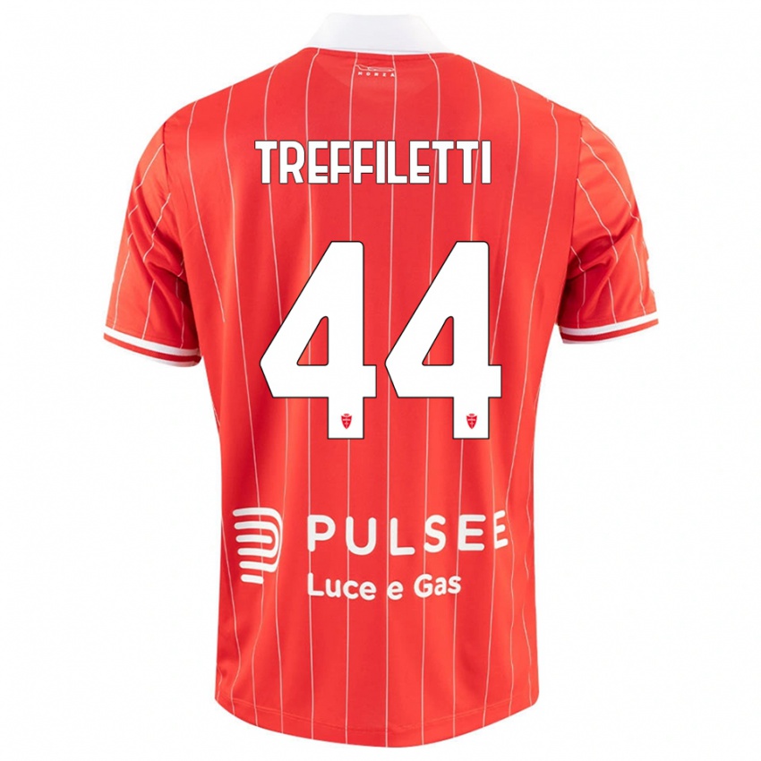 ילדים דייט דנילו #44 אדום לבן ג'רזי ביתית 2025/26 חולצה קצרה