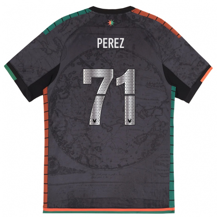 ילדים קייק פרס #71 אפור כהה ג'רזי ביתית 2025/26 חולצה קצרה