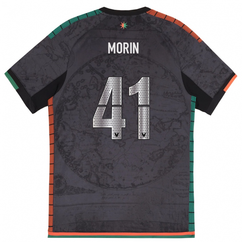 ילדים Elena Morin #41 אפור כהה ג'רזי ביתית 2025/26 חולצה קצרה