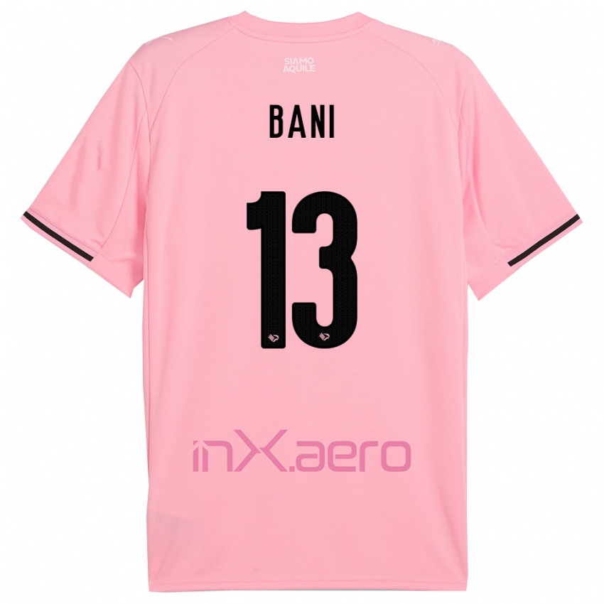 ילדים מתיה באני #13 ורוד שחור ג'רזי ביתית 2025/26 חולצה קצרה