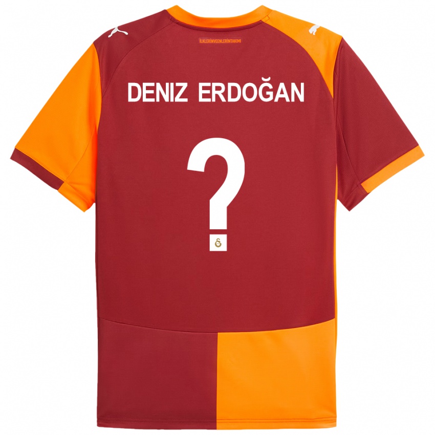 ילדים עלי דניז ארדואן #0 אדום כתום ג'רזי ביתית 2025/26 חולצה קצרה