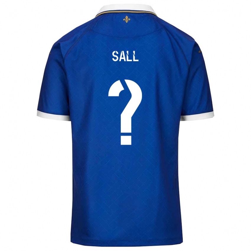 ילדים Issa Sall #0 כחול זהב ג'רזי ביתית 2025/26 חולצה קצרה