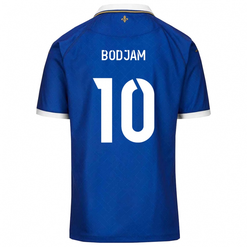 ילדים Dabana Bodjam #10 כחול זהב ג'רזי ביתית 2025/26 חולצה קצרה